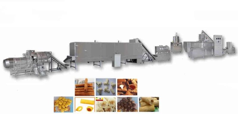 Top Sell Puffed Snacks Making Machine with Ce