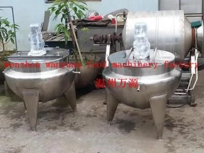300 Liters Fixed Type Steam Heating Jacketed Kettle