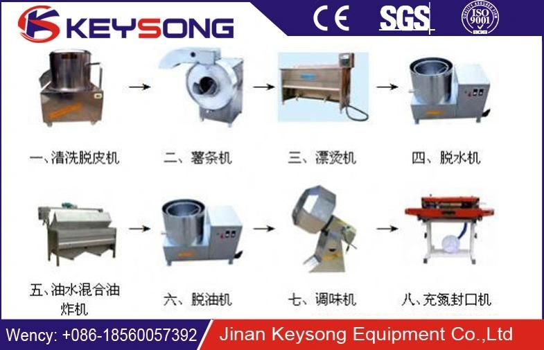 Ce Standard Semi-Automatic Potato Chips Making Machine Manufacturer