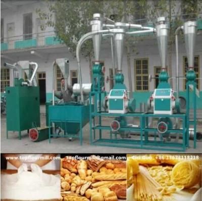 Hongdefa 10t Wheat Flour Mill Machine (10tpd)