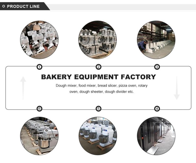 130L 50kg Spiral Dough Mixer From Guangzhou Factory Bakery Equipment