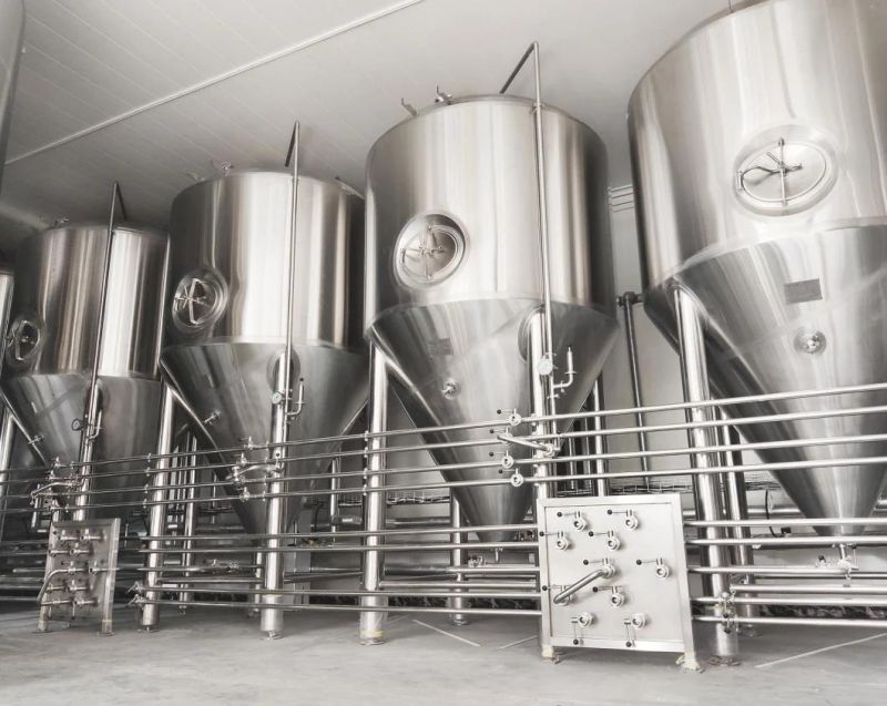 Custom SUS 304 500L 1000L Beer Fermenter for Brewing Equipment