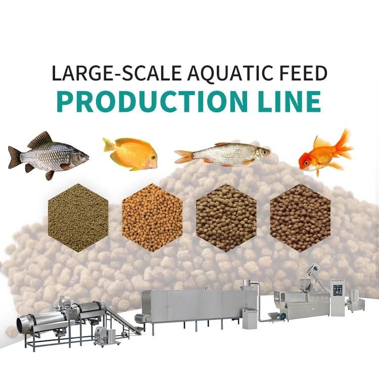 Sinking Fish Feed Processing Making Machine