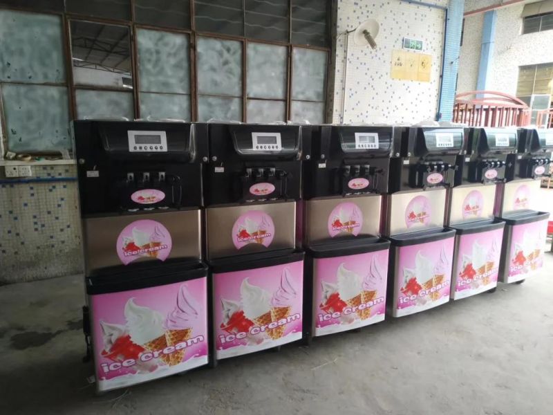 Counter Table Top Soft Serve Ice Cream Machine Yogurt Machine/Ice Cream Maker