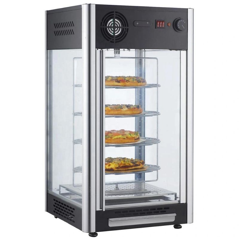 Hot Sales 158L Pizza Display Warming Showcase Pizza Warmer.