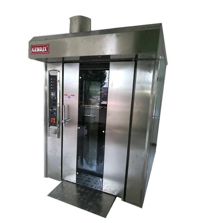 Guangzhou Best Selling 32 Trays Electric Hot-Blast Bread Rotary Oven