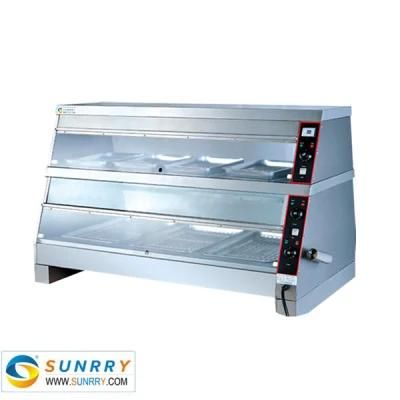 Commercial Countertop Pastry Warmer Display Case Cabinet for Chicken