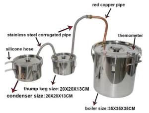 Best Selling Low Price Distillation Equipment/Home Alcohol Distiller