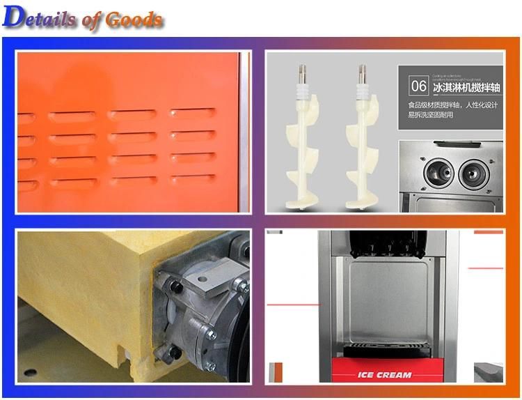 Mk-618CTB Ice Cream Machine for Sale/Commercial Machine with Airpump