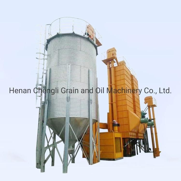 Large Capacity Vertical Paddy Rice Dryer Grain Dryer for Wheat Corn Maize with Low Price for Sale