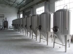 Best Polishing Beer Fermenting Tank with Double Wall Cooling Jacket Zhuoda Brewery ...