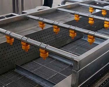 High Capacity Fruit Processing Machinery Vegetable Washing Machine