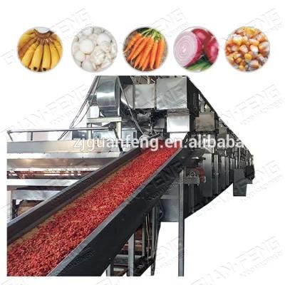 Automatic Vegetables Belt Dryer Drying Fruit Machine Tomato Dryer