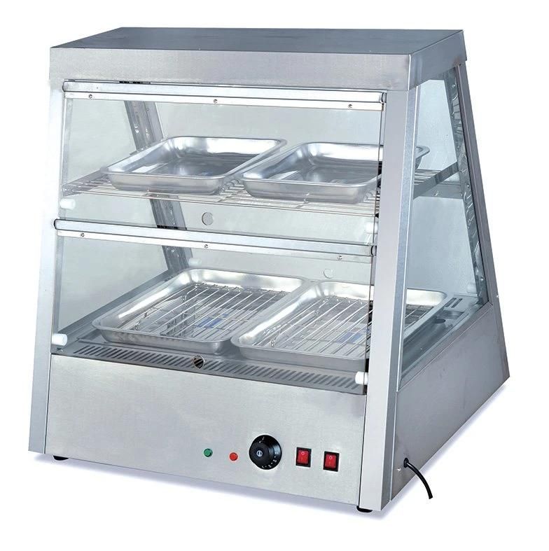 Cheering Warming Display Showcase Bain Marie Dh-2X2