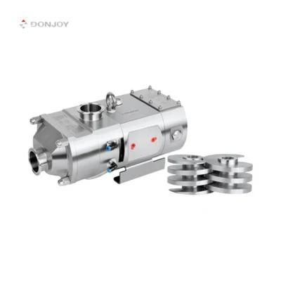Donjoy Sanitary Double Screw Pump for High Viscosity Application