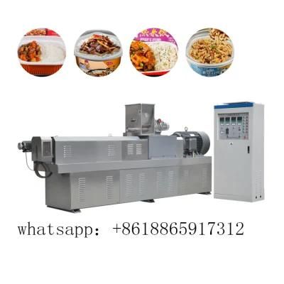 Nutritional Artificial Rice Making Machine Extruder Production Line