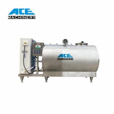 Factory Price Sanitary Stainless Steel Tank 500L Milk Cooling Tank