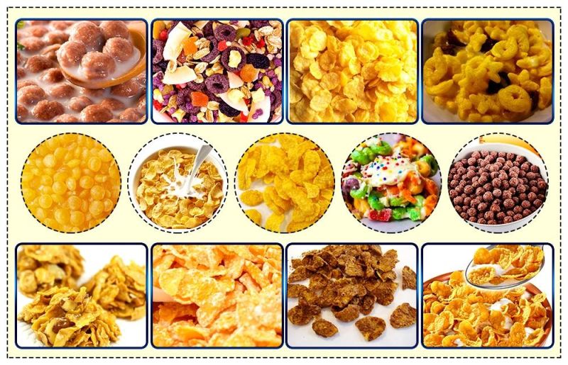 2020 Clextral Technology Morning Foods Cereal Koko Crunch Honey Balls Maker Machine
