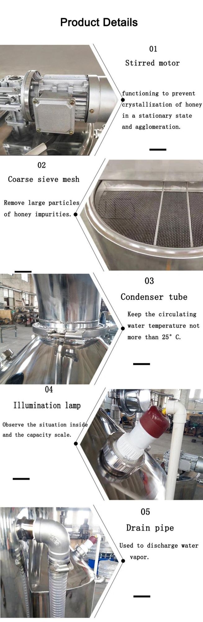 Honey Production Line/Bee Honey Processing Machine