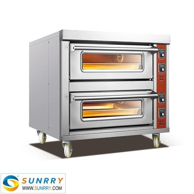 Electric Gas Bread Baking Oven 1 2 3 Layer Deck Oven Industrial Commercial Bakery Baking Oven for Sale
