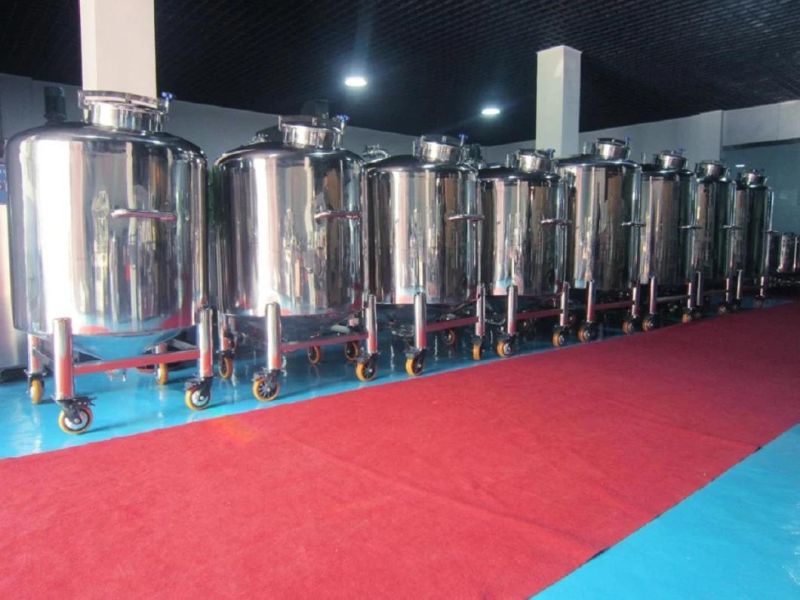 All Kinds of Stainless Steel Sanitary Storage Tank