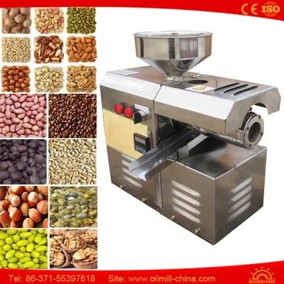 Mini Small Peanut Coconut Cold Oil Press Making Expeller Machine