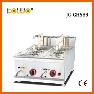 restaurant High Efficiency Counter Top Stainless Steel Gas Italy Noodle Pasta Cooker with ...