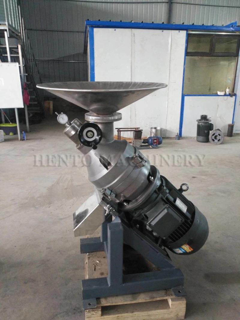 Automatic Electric Ultra-micro Grinding Peanut Butter Machine / Fine Butter Milling Machine