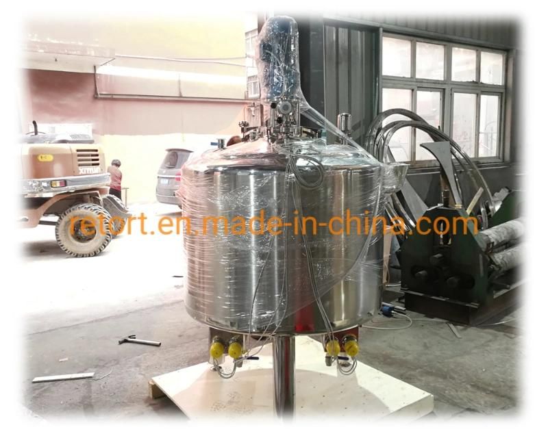 Ice Cream Batch Pasteurizer SS304 Pasteurization Tank