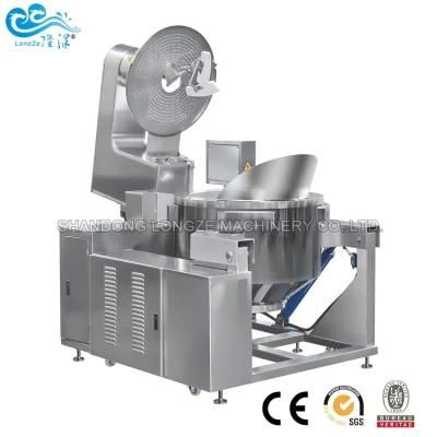 304 Stainless Steel Full Automatic Large Industrial 100L Caramel Chocolate Popcorn Machine