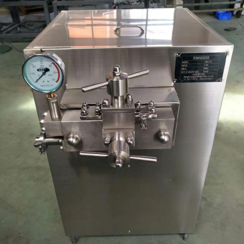1000lph Beverage Fruit Juice Drink Homogenizer for Industrial