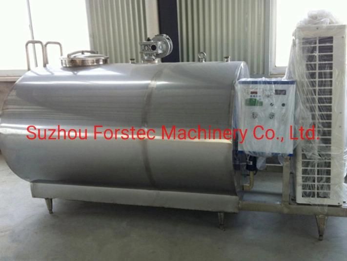 3000 Liter Sanitary Stainless Steel Milk Cooling Tank Milk Storage Tank