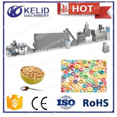 China Supplier Manufacturers Breakfast Cereals Extrusion Food Machine