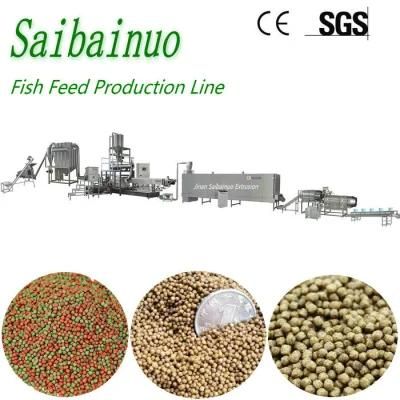 Industrial Pet Food Floating Fish Feed Machine Production Line