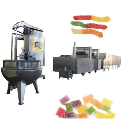 Automatic Commercial Jelly Soft Candy/Gummy Candy/Sweet Making Machine/Depositing ...