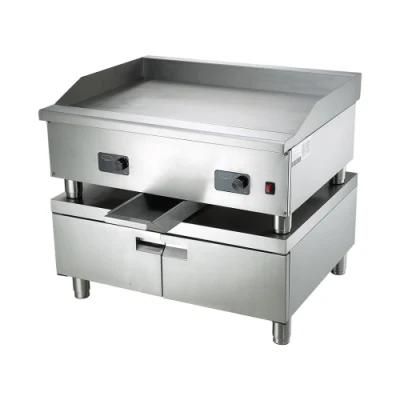 Commerical Stainless Steel Kitchen Equipment Gas Griddle for Sale