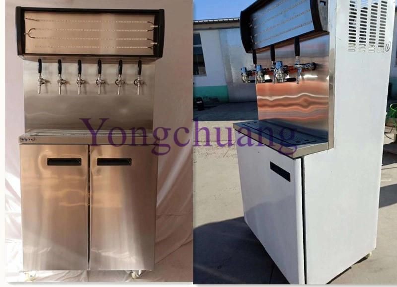 Fast Cooling Kegerator Draft Beer Dispenser / Beer Dispenser Machine with Famous Compressor