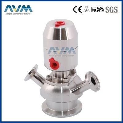 New Style Pneumatic Manual Welding Aseptic Samping Valve