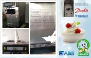 Counter Top Ice Cream Machine, Low Noisy High Capacity