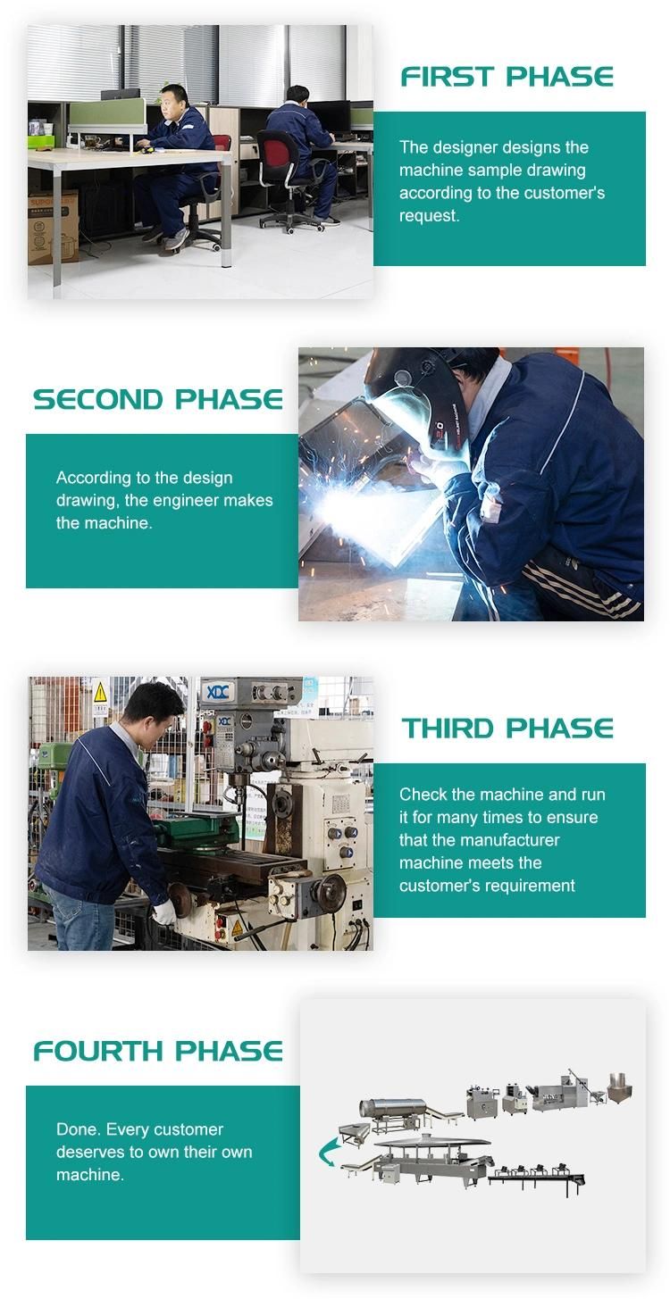 Automatic Fried Salad Buggles Chips 2D 3D Pellet Snacks Twin Screw Extruder/Puffed Frying Food Production Line/Automatic and Good Taste Continuous Make Machine