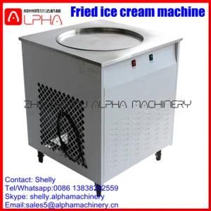 Fried Ice Cream Making Machine Cold Plate Machine Ice Cream Rolling Machine
