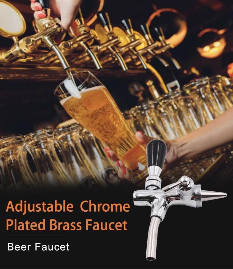 Popular Adjustable Flow Control Baroque Stout Beer Keg Tap Faucet