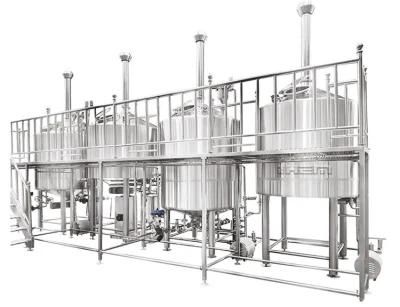 High Speed Beer Brewing Making Equipment 800L Liquor Brewing Equipment