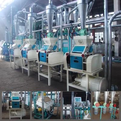 20t/D White Maize Flour Making Machine Complete