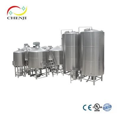 Fully Set Large 3000L 5000lcustomized Restaurant Beer Brewing Equipment Turnkey Service