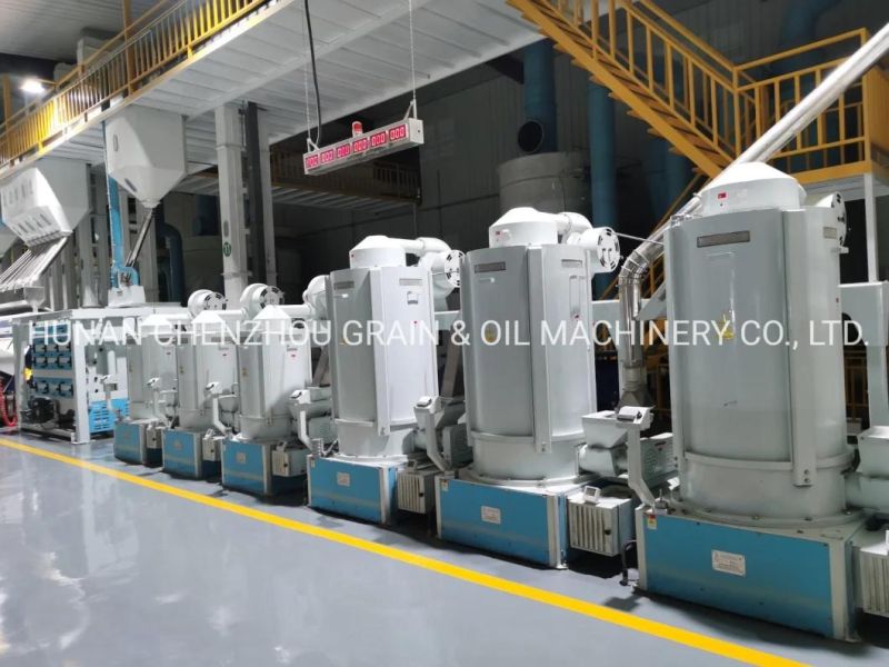 Clj Rice Milling and Whitening Machine Mnsl21.5/21.5 Vertical Double Roller Rice Whitener Machine