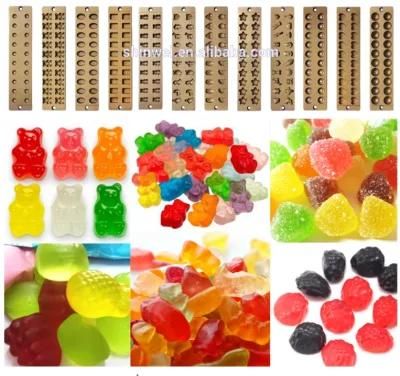 Economical Full Automatic Servo Driven Jelly Candy Production Line