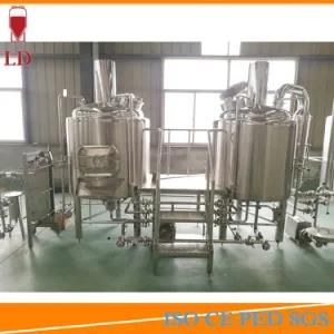 Electric Steam Fire Heating Fermenting Commercial Craft Tank Micro Beer Brewery
