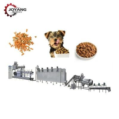 Pet Animal Food Extruder Plant Dog Food Cat Pellet Processing Line Machinery