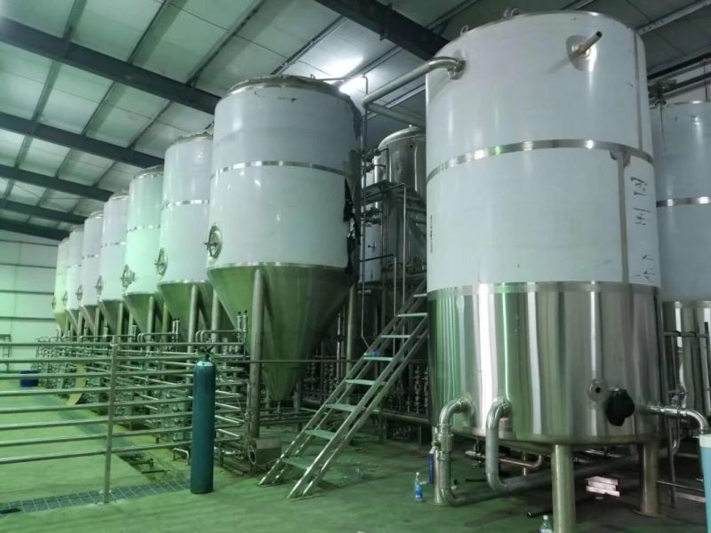 100hl Beer Fermenter AISI 304 Conical Cooling Tank